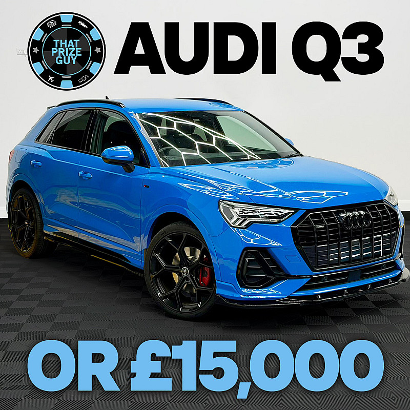Audi Q3 or £15,000 - Sept #1