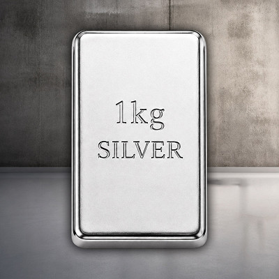 1kg Silver Bar or £1200