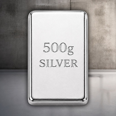 500g Silver Bar or £600