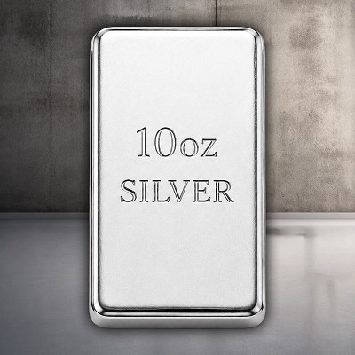 10oz Silver Bar or £300