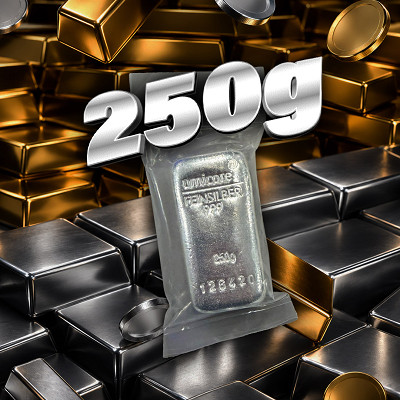 250g Silver or £350