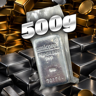 500g Silver or £750