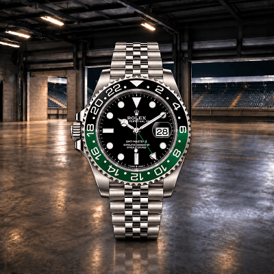 Rolex GMT Master 2 Sprite or £10,000