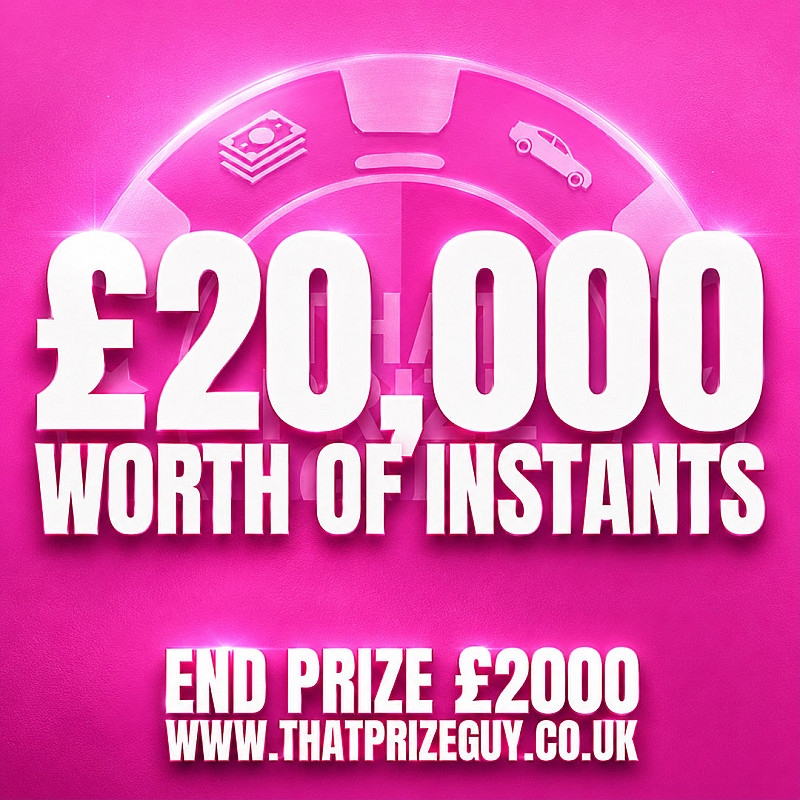 £2000 End Prize + £20k In Instant Wins - Sept #1