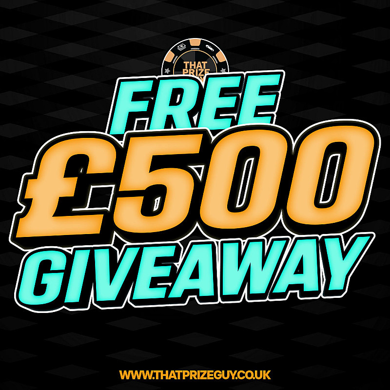 £500 Free Giveaway  September 1 5 winners of £100