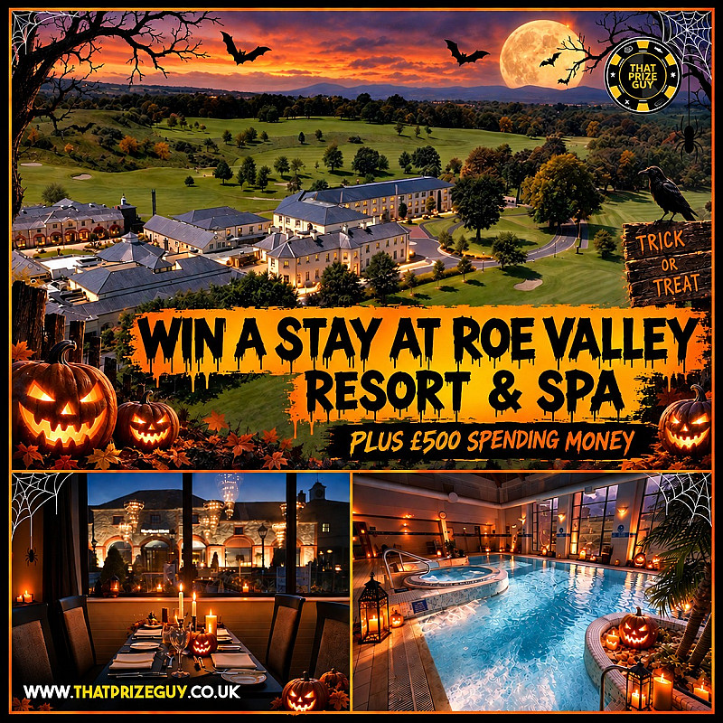 Halloween Stay At Roe Valley Resort & Spa + £500 Spending Money 