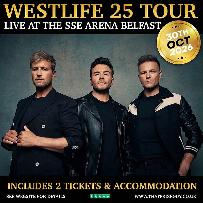 Westlife Live, SSE Arena Belfast, 30th Oct 2026