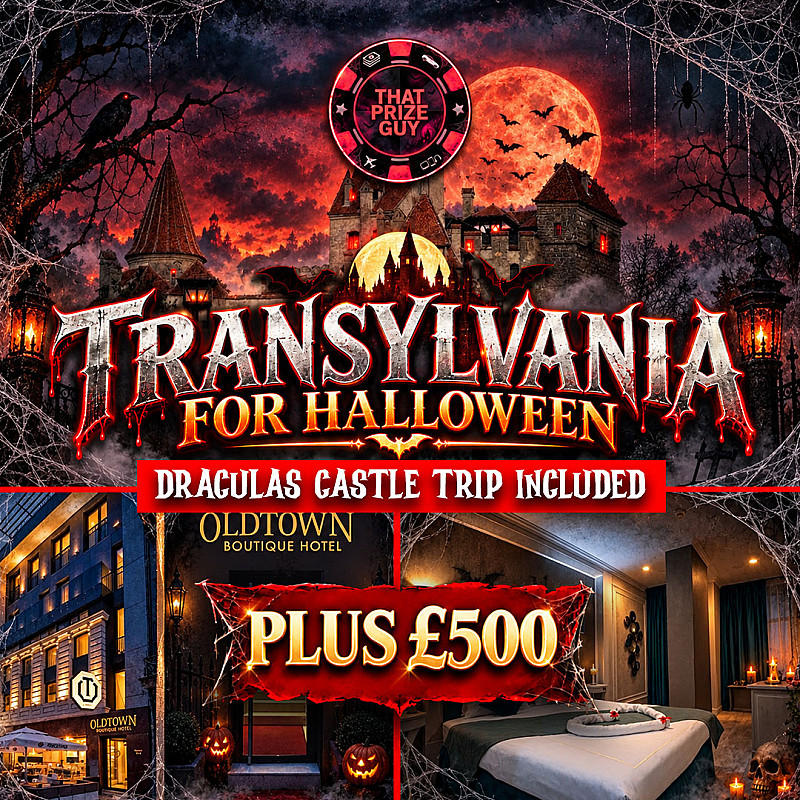 Transylvania Trip for 2 + £500 Spending Money (Oct #1)