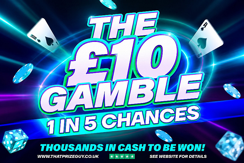 The £10 Gamble - 1 in 5 Chances - £500 End Prize - Sept #2