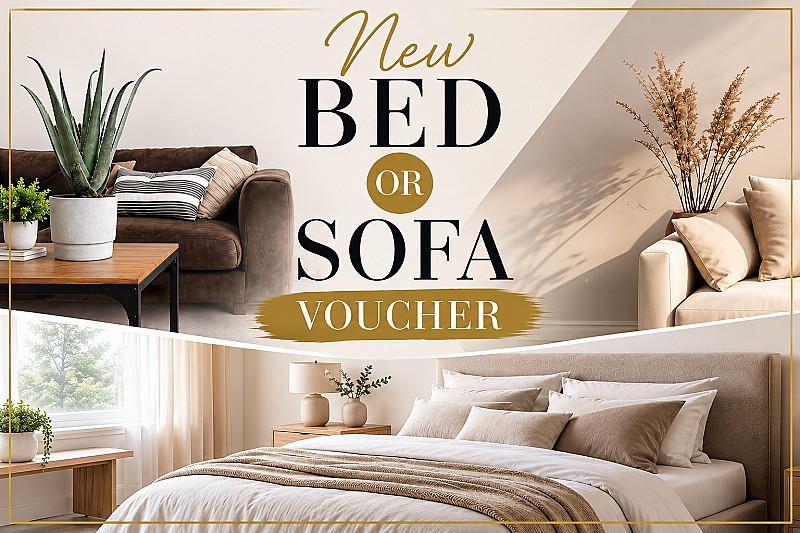 £2000 Bed Or Sofa Voucher - oct #1