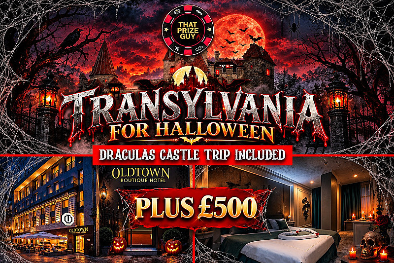 Transylvania Trip for 2 + £500 Spending Money (Oct #1)