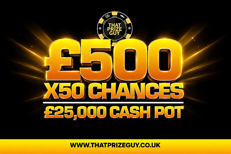 50 Chances to Win £500 - End Prize £500 - OCT26 #1