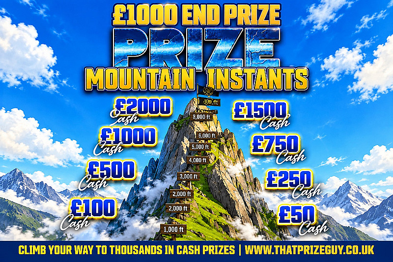 Prize Mountain Instant Win - £1000 End Prize #1