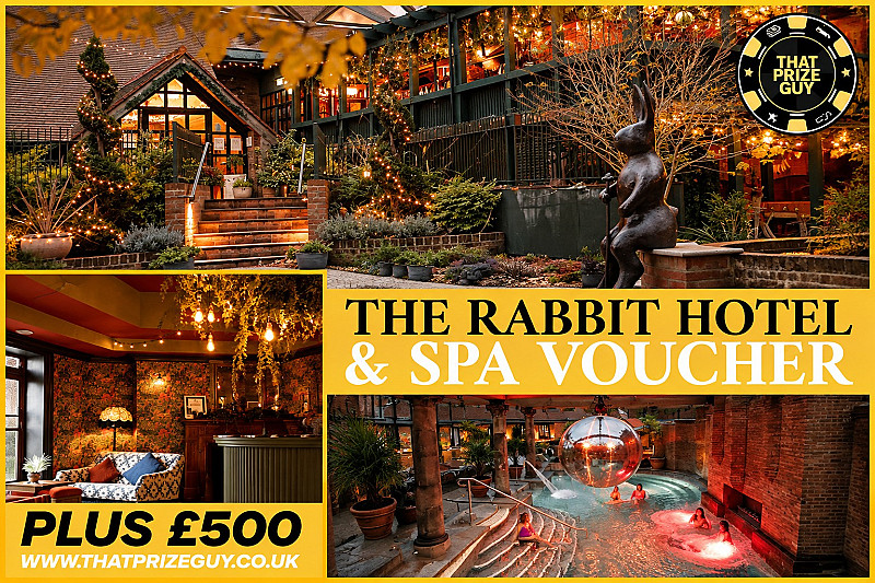 Rabbit Hotel & Spa Voucher + £500 Cash - Sept #1