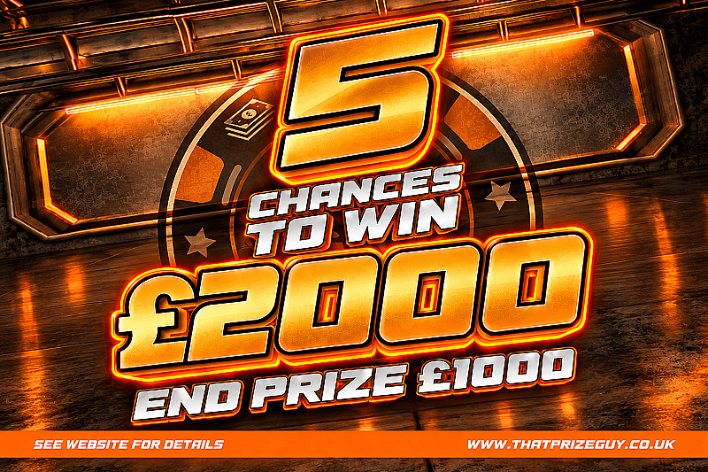 5 Chances to Win £2000 Instantly - £500 End Prize #2