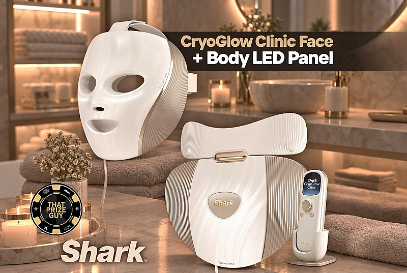 SHARK CryoGlow Face & Body System or £400