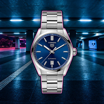 Tag Heuer Carrera Blue or £2000