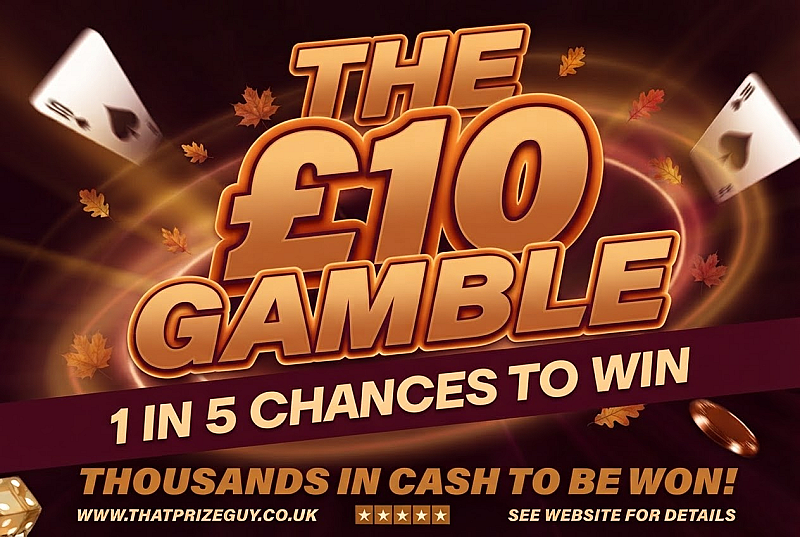 The £10 Gamble - 1 in 5 Chances - £500 End Prize - Oct #1