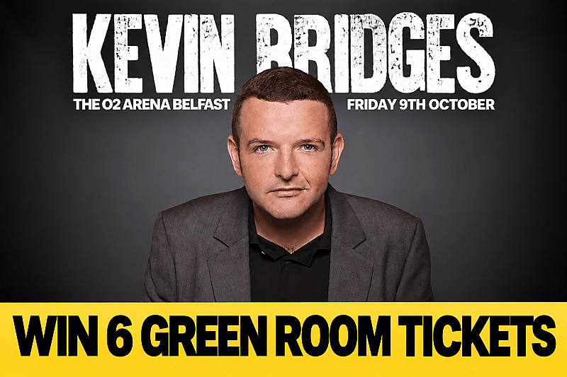 Kevin Bridges, Belfast, O2 Arena #3 (Friday 9th Oct - 6 Green Room)