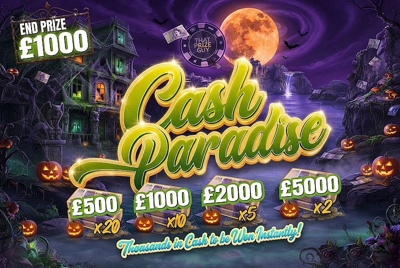 Cash Paradise Instant Win - £1000 End Prize #3