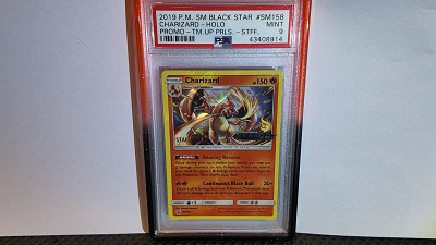 PSA 9 Charizard#SM158 • Sun & Moon Promos Prerelease, Staff or £650