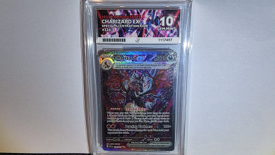 ACE 10 Charizard ex #234/091 • Paldean Fates or £300