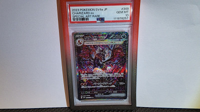 PSA 10 Charizard ex #349/190 • Shiny Treasure ex or £275