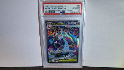 PSA10 Mega Charizard X ex #MEP023 • Mega Evolutions Promos or £140