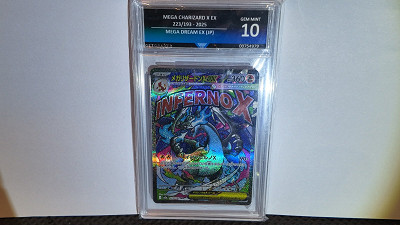 GETGRADED 10 Mega Charizard X ex #223/193 • MEGA Dream ex or £45