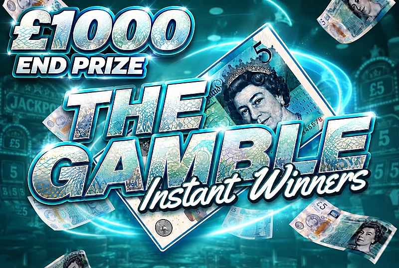 The £5 Gamble Instant Win - £1000 End Prize #3