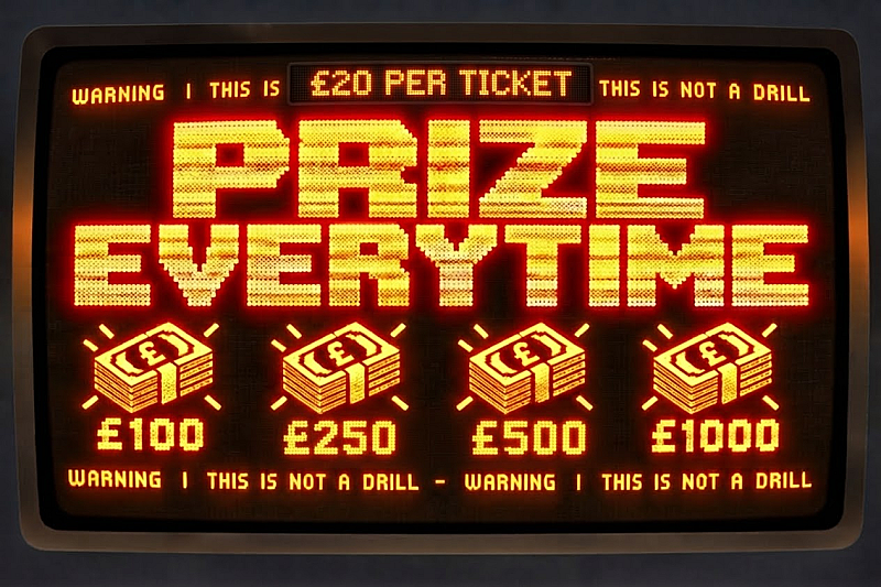 Prize Everytime £20 Per Ticket #1