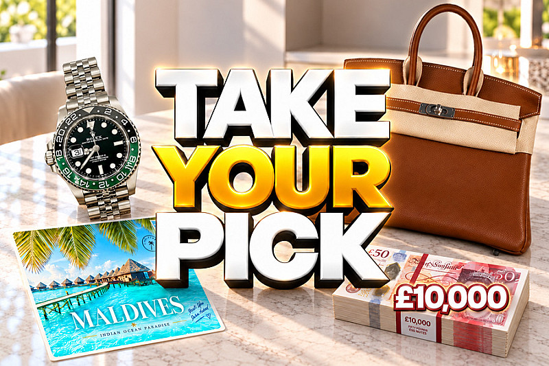 Take Your Pick Hermes | Rolex | Holiday | Cash