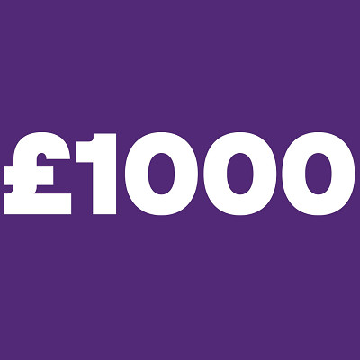 £1000
