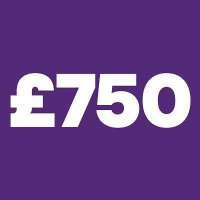 £750