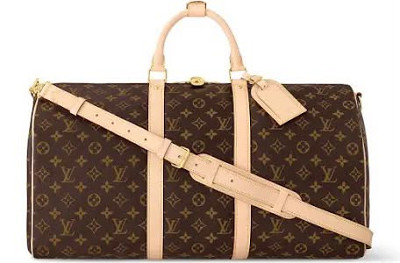 LV KEEPALL 50 - BROWN or £500