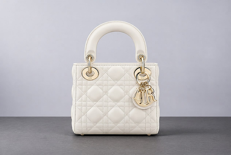 Christian Dior - Lady Dior Bag - White or £2000 Cash