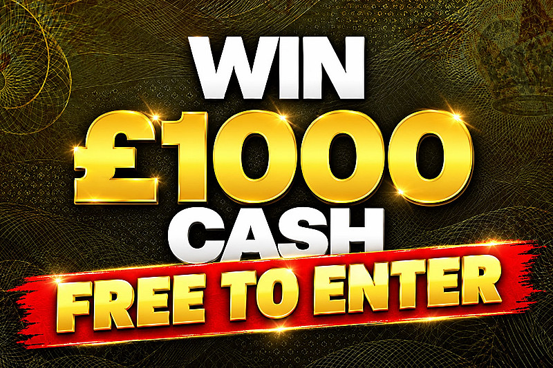 Free to enter £1000