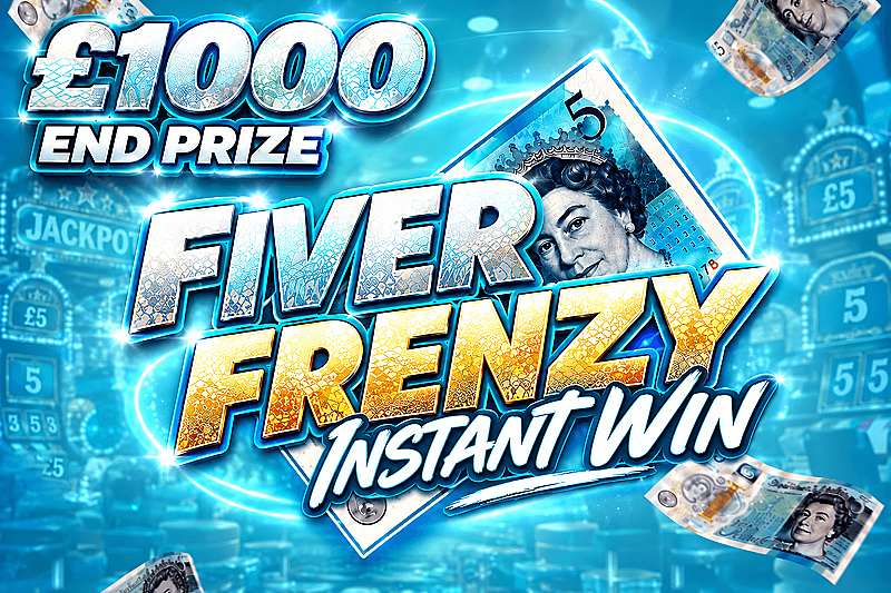 Fiver Frenzy Instant Win - £1000 End Prize #1