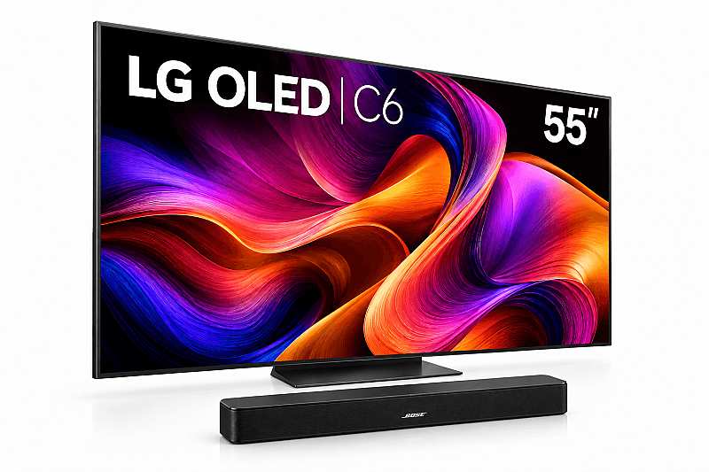 LG C6 55" OLED TV & Bose Tv Speaker