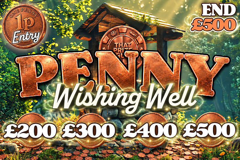 Penny Wishing Well - £500 End Prize #2