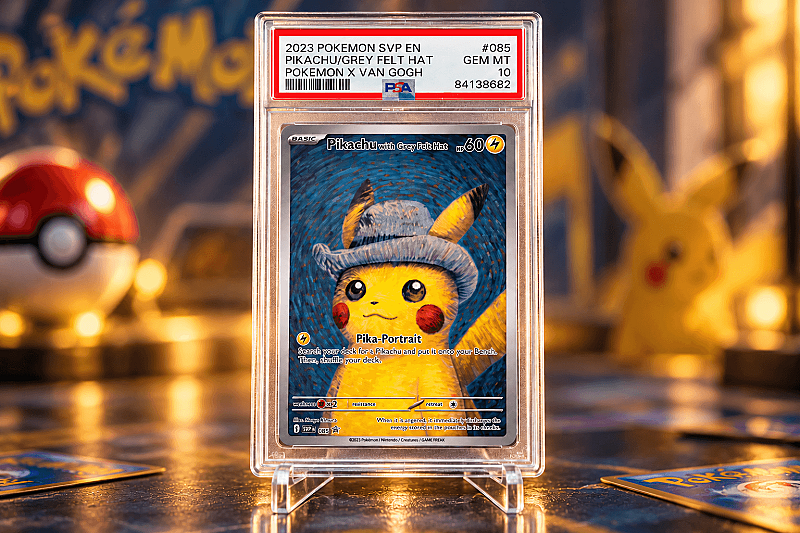 The Pikachu with Grey Felt Hat or £1250 #1