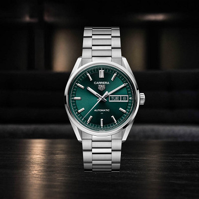 Tag Carrera Day Date 41 Green OR £2500