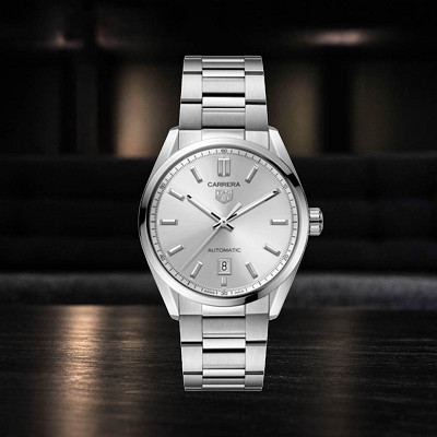 Tag Carrera 39mm Silver OR £2000