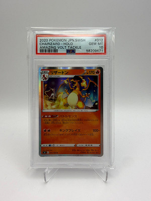 PSA 10 Charizard #012/100 • Amazing Volt Tackle or £50