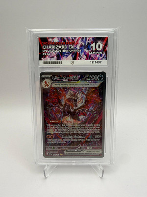 ACE 10 Charizard ex #234/091 • Paldean Fates or £300