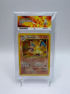 ACE 6 Charizard #4/130 • Base Set 2 or £325