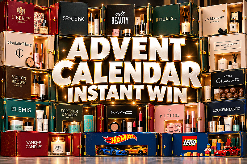 Christmas Advent Calendar Instant Win - £500 End Prize