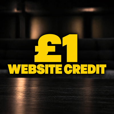 £1 Website Credit
