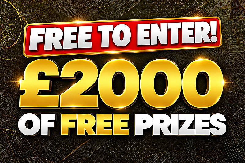 £2000 of FREE Prizes - £200 End Prize