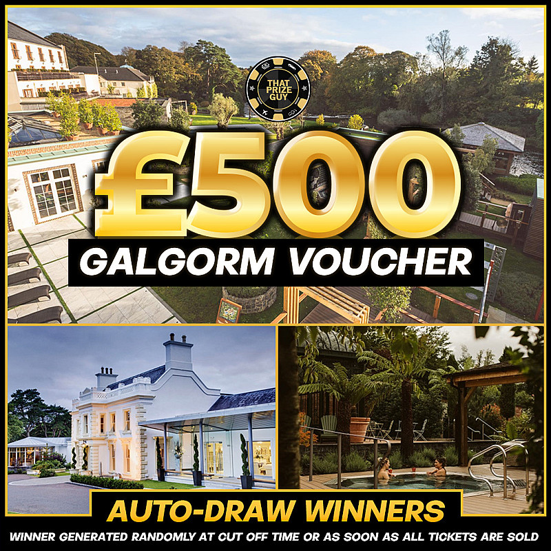 £500 Galgorm Hotel & Spa Voucher 16/07
